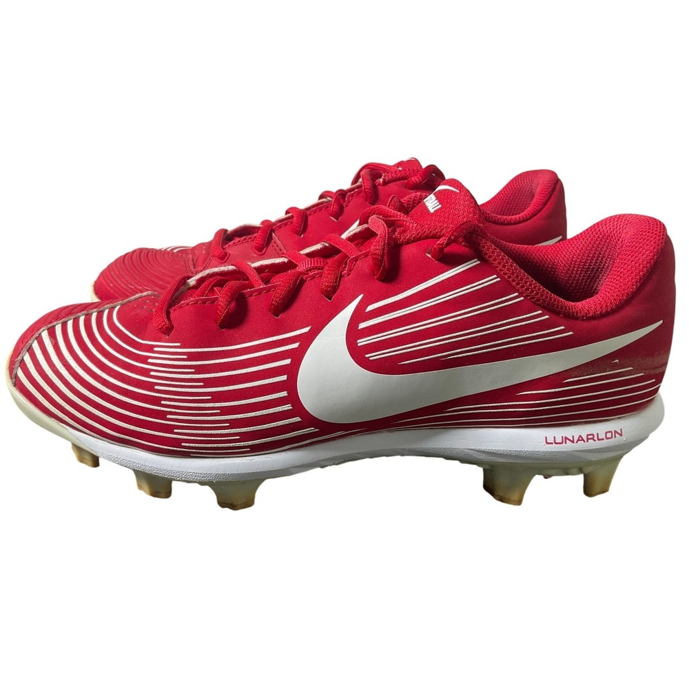 Nike Lunar Hyperdiamond 3 Varsity MCS Softball Cleats Womens 8 Red AO7918-600